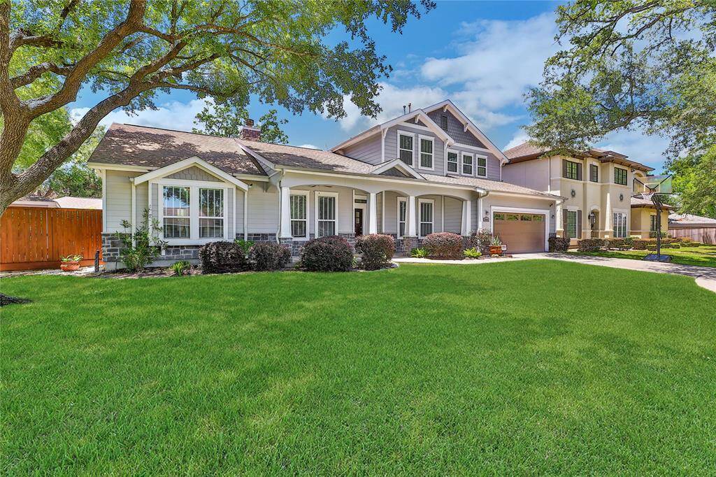 Spacious corner lot with several mature trees providing plenty of shade.