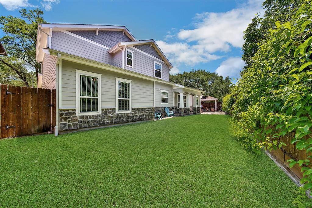 Spacious backyard with plenty of room for entertaining friends and family.