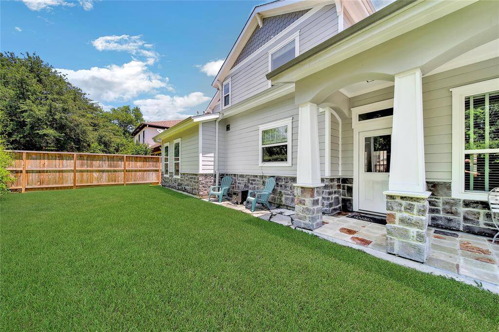 Spacious backyard with plenty of room for entertaining friends and family.