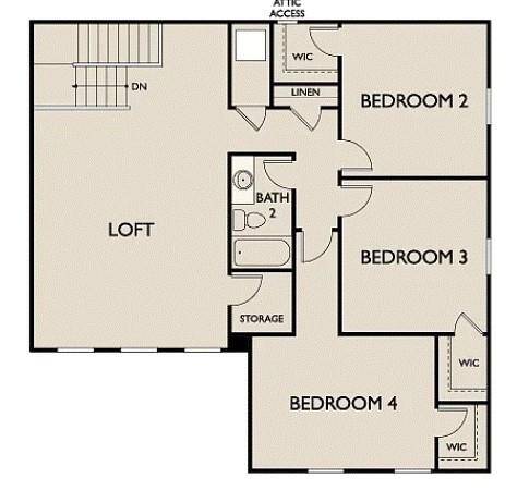 Second floorplan