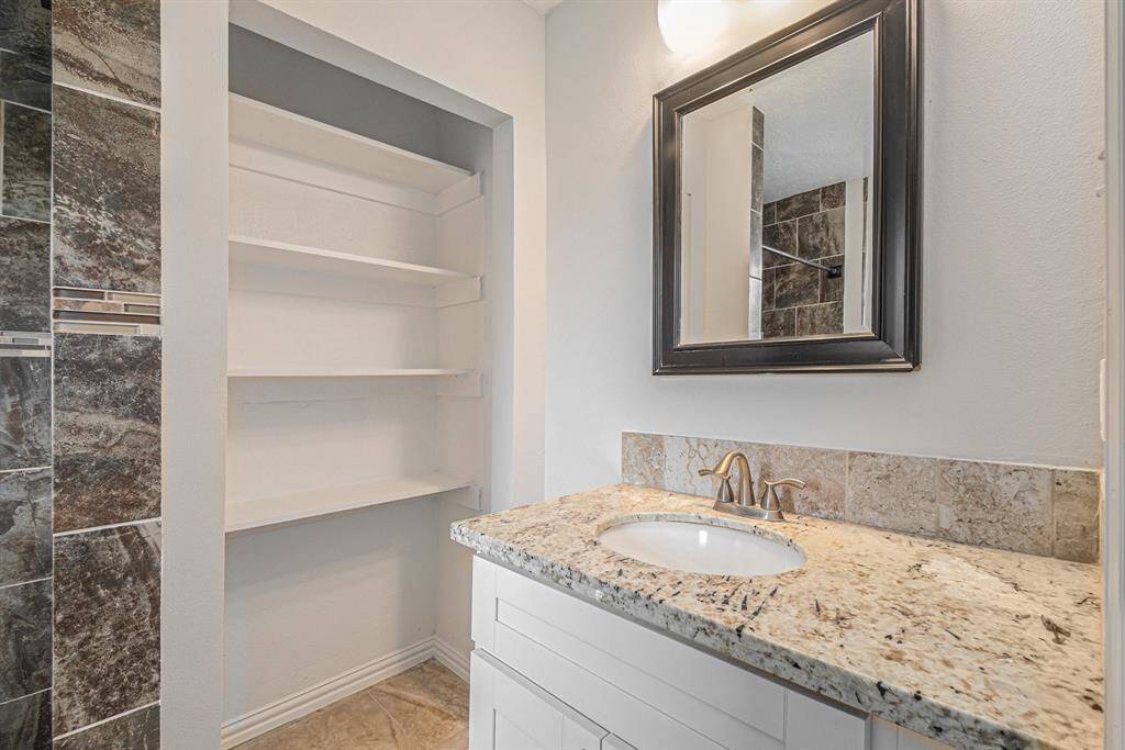 Ample storage!