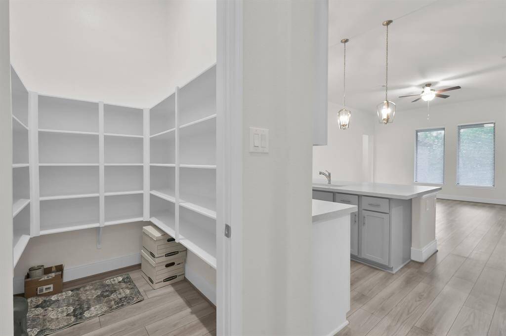 HUGE walk in pantry