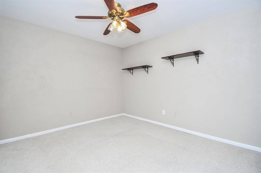 One of the upstairs secondary bedrooms.