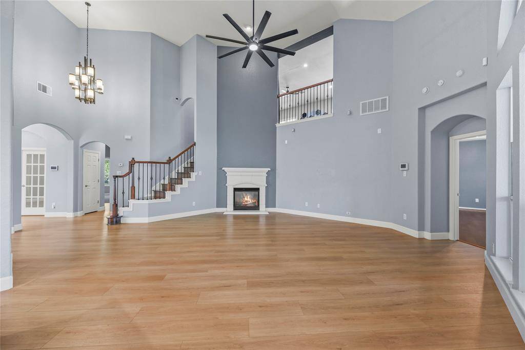 Enjoy the ease of single-story living with all bedrooms and living spaces on the main floor, plus a bonus room upstairs. Rare find in Sienna!