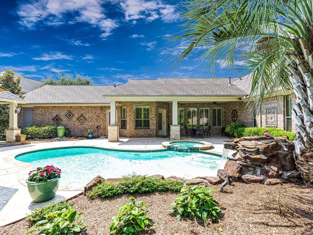 The pool is plumbed for a heater, ensuring year-round enjoyment can be achieved if desired.