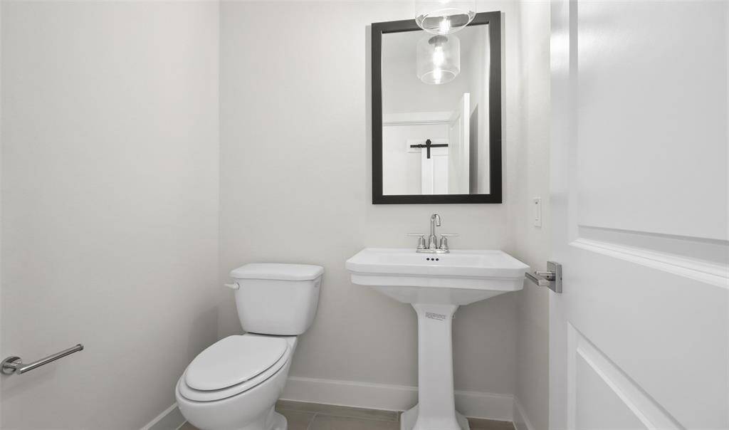 Half bath (*Photo not of actual home and used for illustration purposes only.)