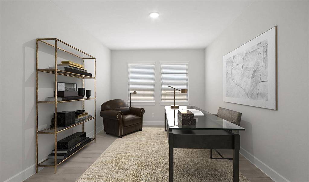 Convenient home office (*Photo not of actual home and used for illustration purposes only.)