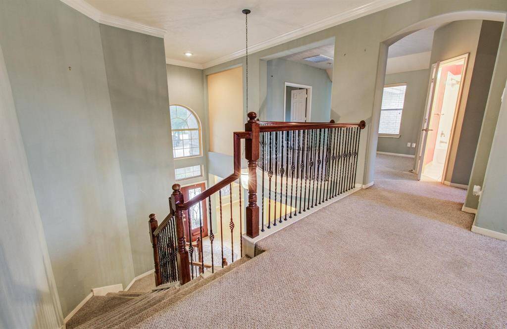Top of the stairs gameroom