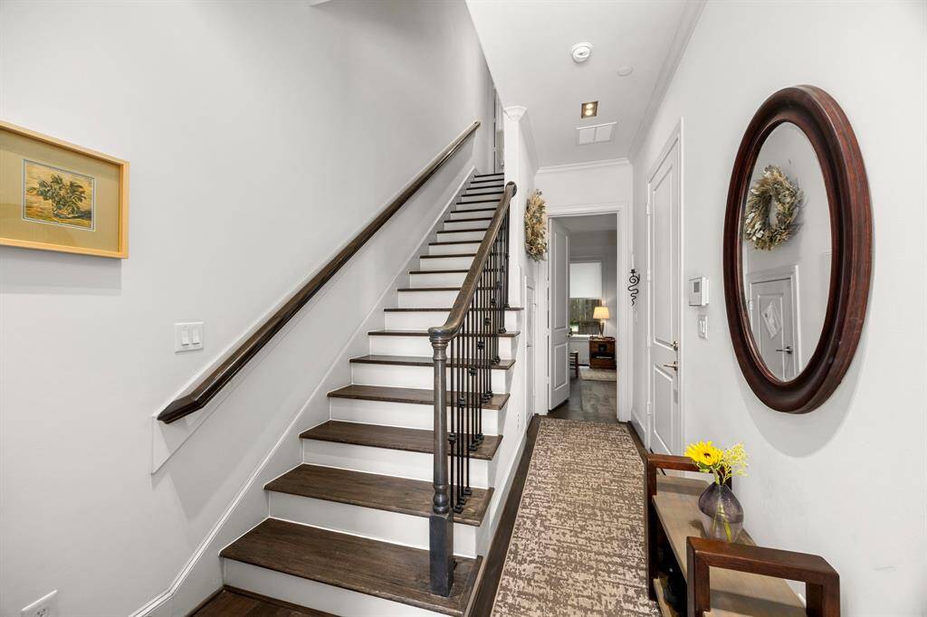 Hallway - 1st Floor leads to Bedroom and Full Bath