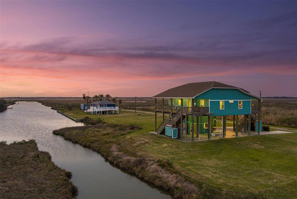Evening Exterior Aerial