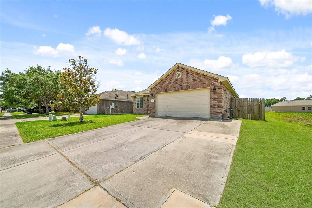 Double wide driveway
