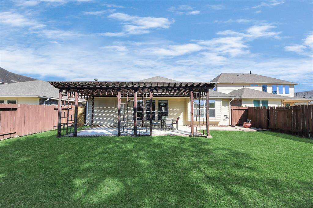 Plenty of space to customize the backyard