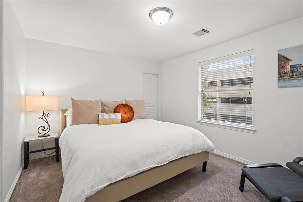 A Secondary Bedroom That’s Anything But Basic. Light, bright, and move-in ready—perfect for guests, kids, or an additional home office.