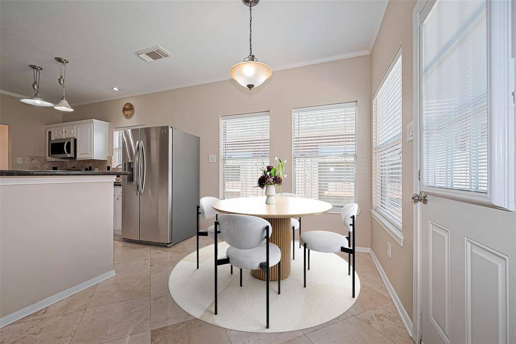 This photo of the Breakfast Room is    VIRTUALLY STAGED