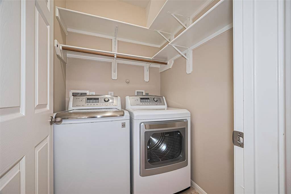 In house laundry, washer and dryer Included!