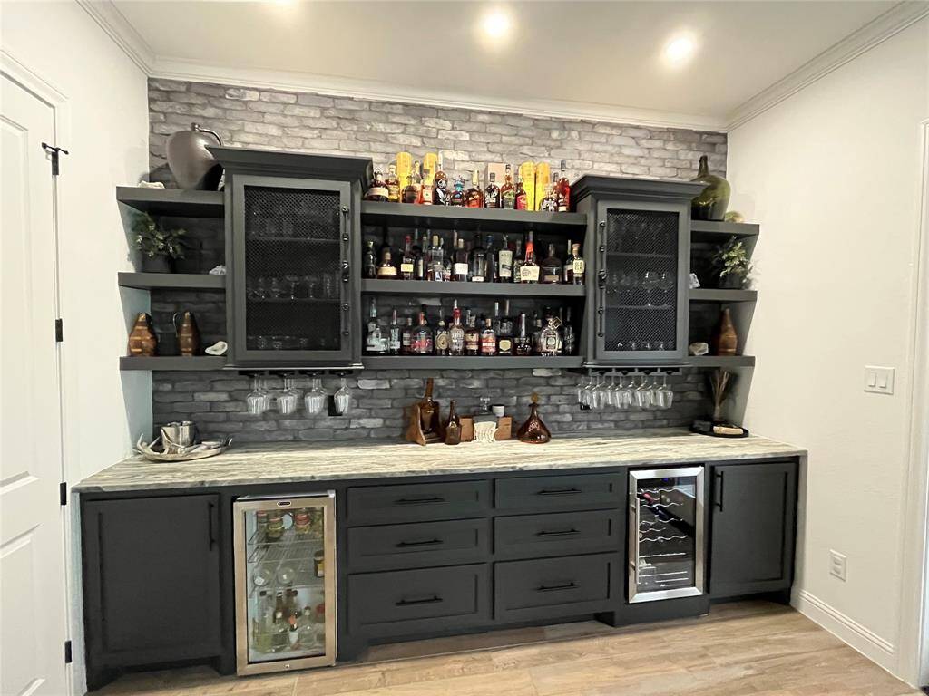 Bourbon or wine bar