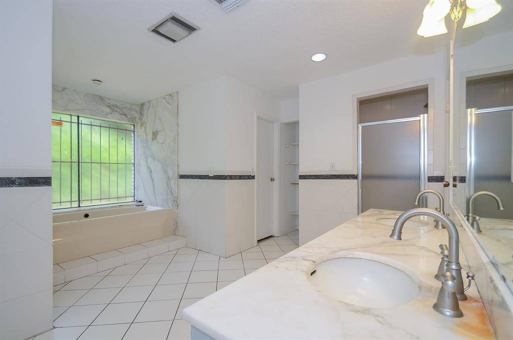 Master bathroom
