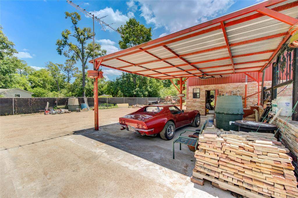 Convenient and sturdy two car carport