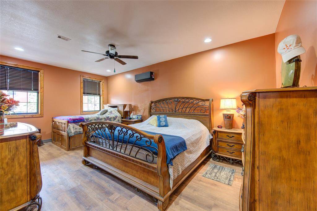 Spacious primary bedroom on 1st floor