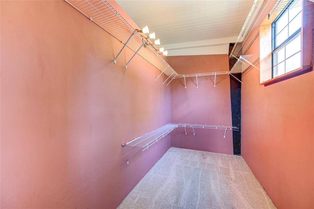 large walk in closet