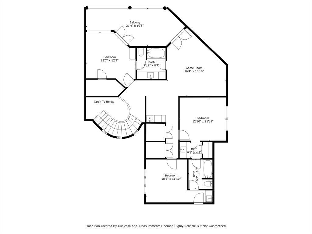 Lower level floorplan