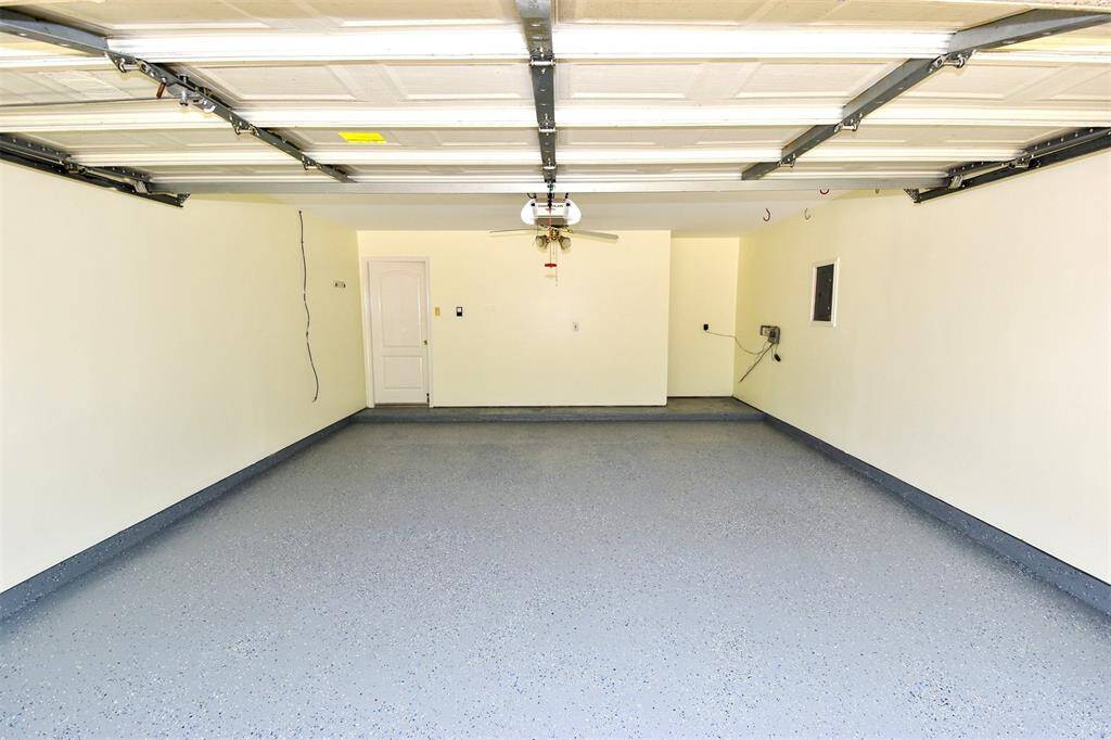Epoxy painted Garage floor.