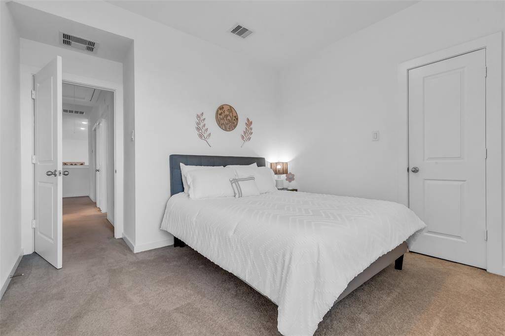 Each room offers generous space and their own walk-in closet, providing comfort and ample storage for family or guests.