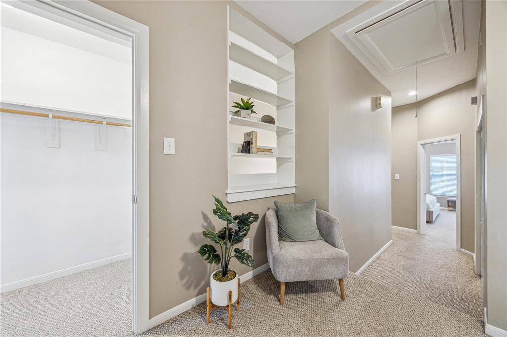 Enjoy having the entire third floor all to yourself, complete with a spacious primary suite, a spa-like ensuite bath, a large walk-in closet, a utility closet, and a private office or study with a walk-in closet and access to a serene balcony. It’s your own private retreat above it all.