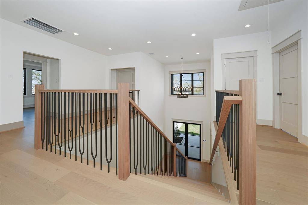 Beautiful Stair Rails that complete this beautiful custom look