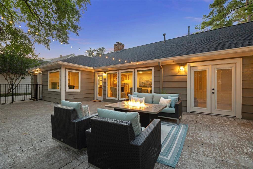 Access the backyard conveniently from either the family room, primary bedroom, or the study, making indoor-outdoor living effortless.