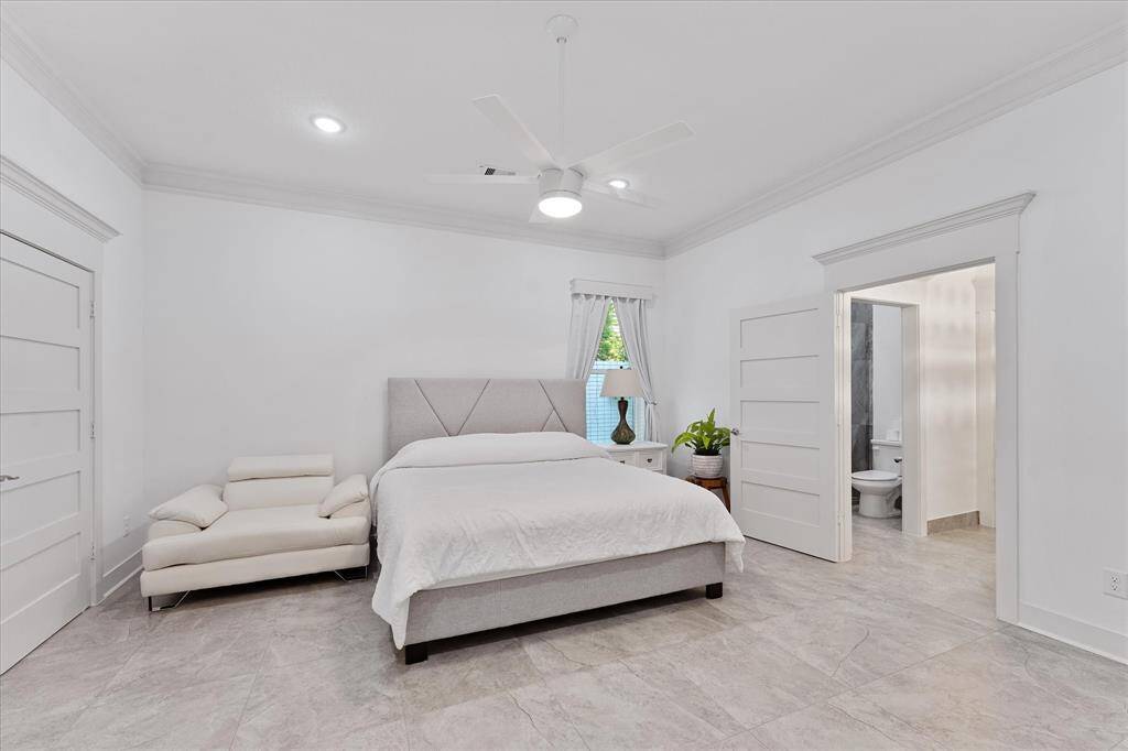 Third bedroom view; right door leads to the Jack-n-Jill bathroom.