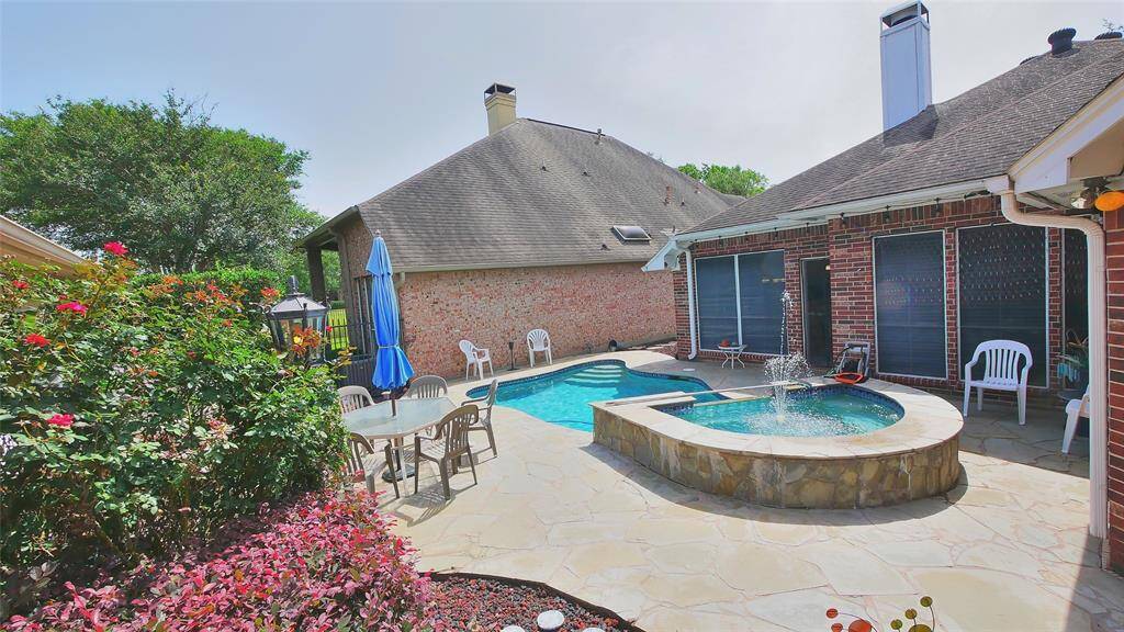 Backyard with Pool and Jacuzzi