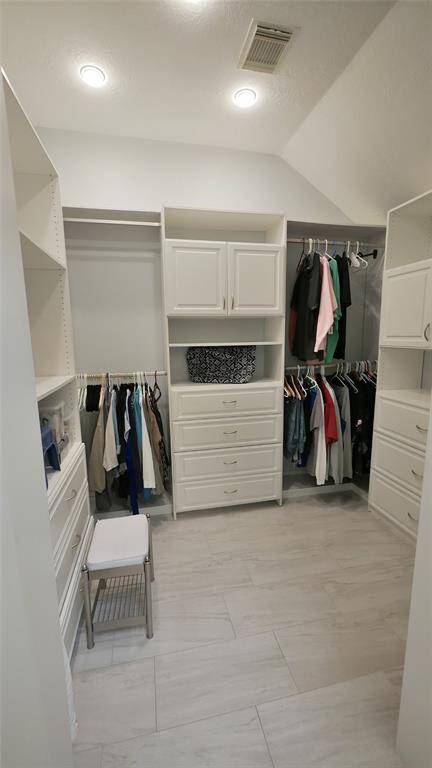 Primary Closet with Built-Ins