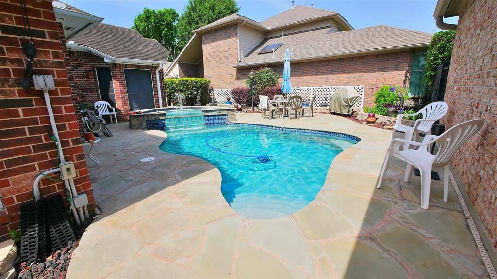 View of the Pool Area ... Leading to the side of the house.