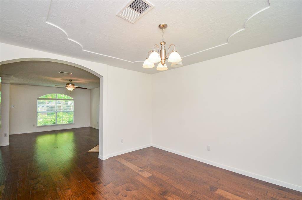 View of formal dining room open the living room