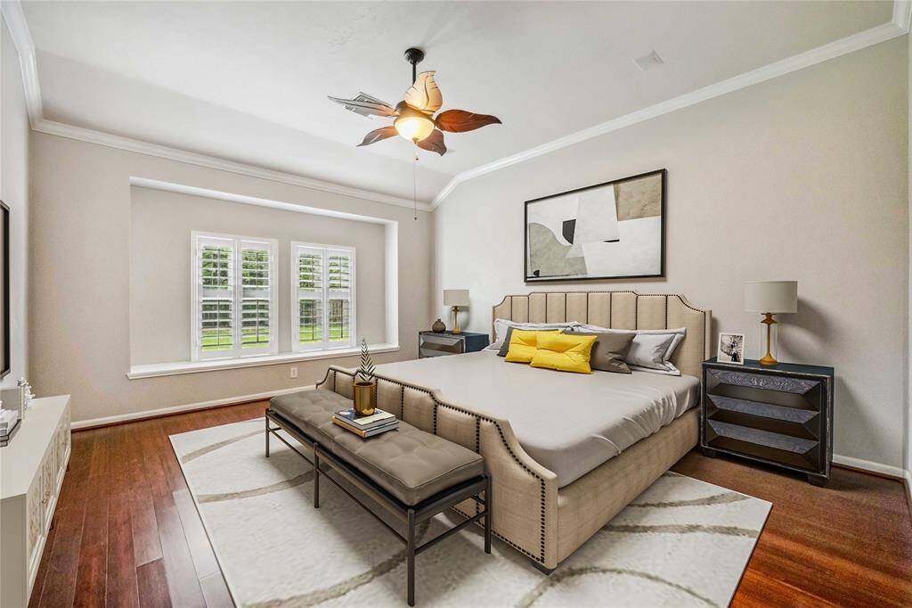 Primary Bedroom-virtually staged