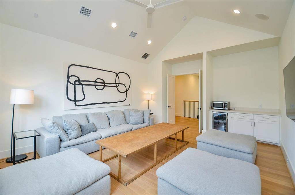 Upstairs gameroom.