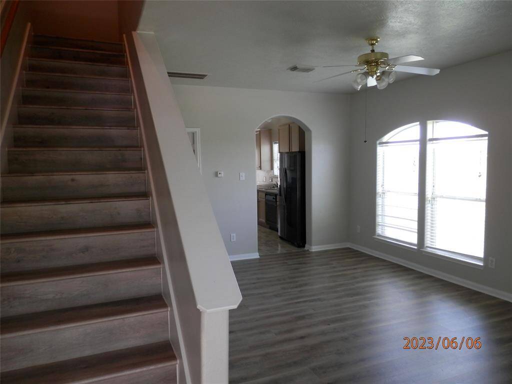 Entering living room