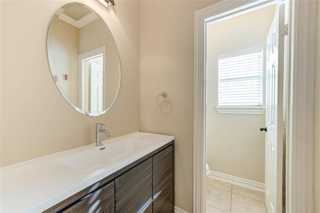 Renovated half bath