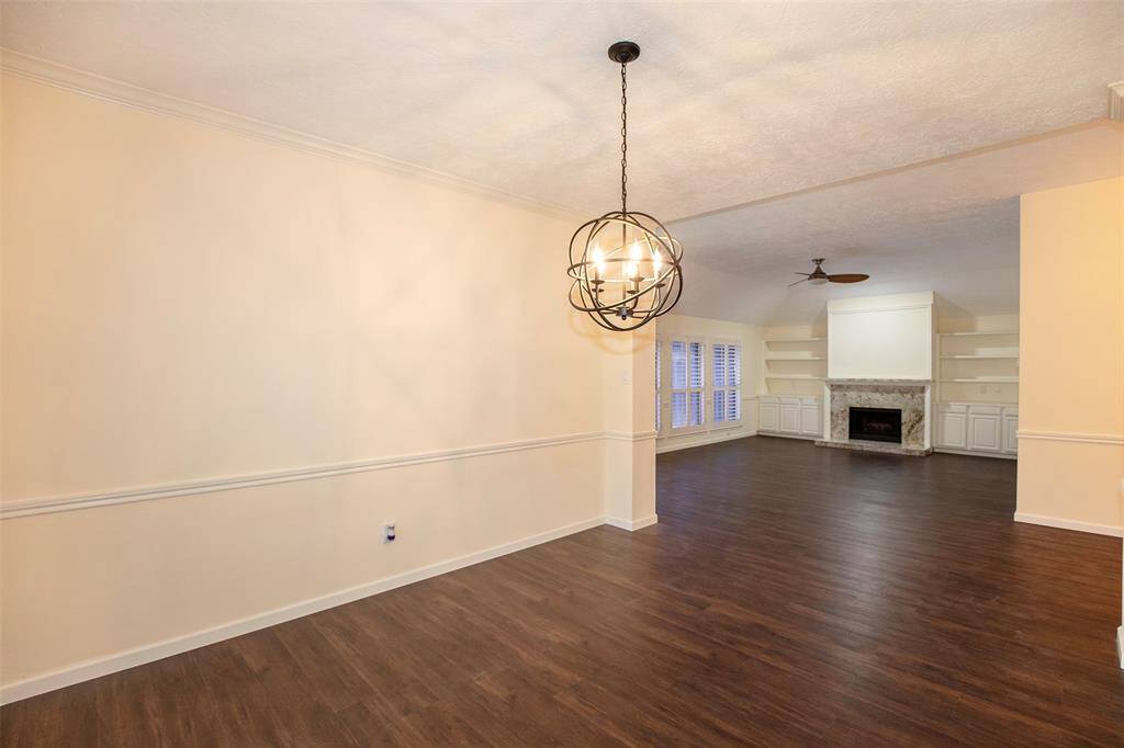 The family room has easy access to the kitchen and opens to the family room, making it easy to entertain.