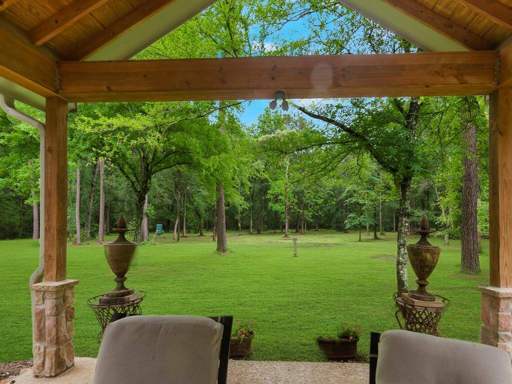 This picture frame captures a peaceful view of lush green grass and a backdrop of mature trees offering a sense of calm and natural beauty.
