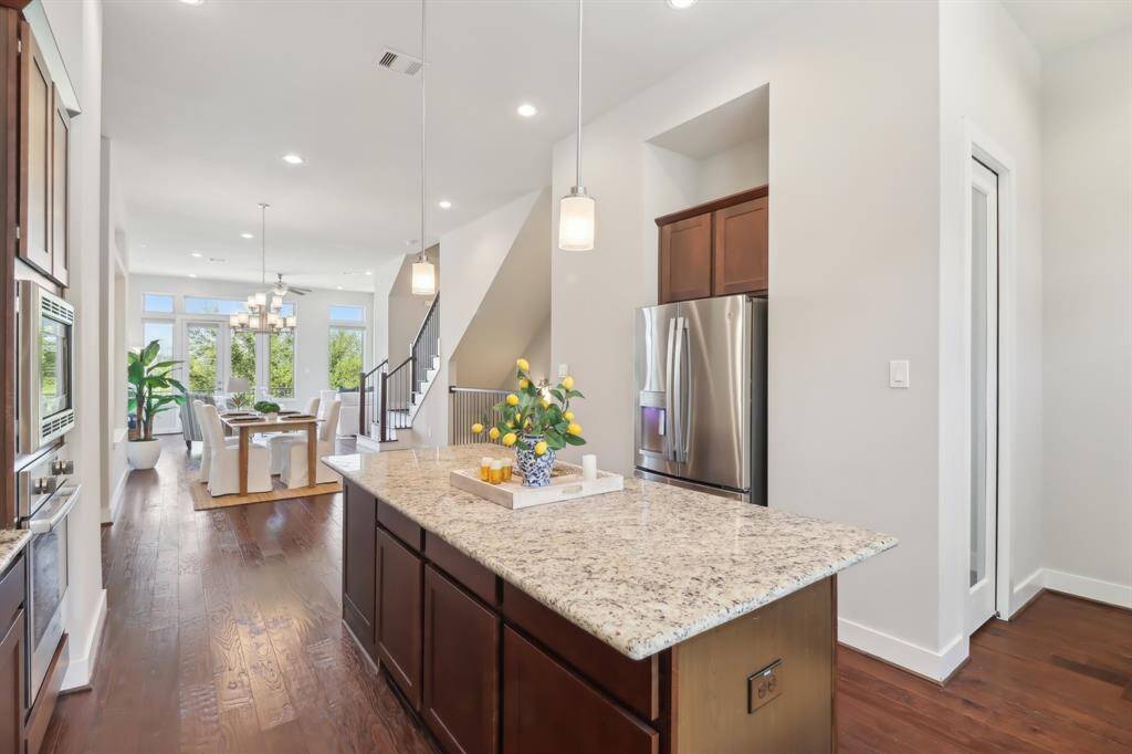 Large pantry, tucked away in the kitchen for plenty of storage
