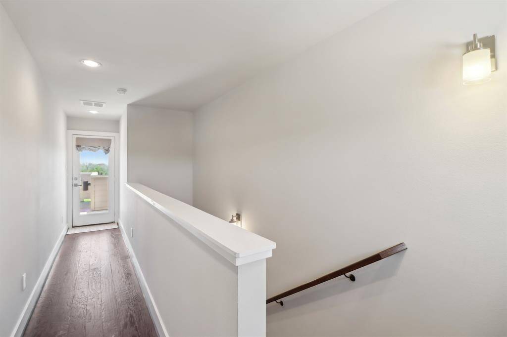 Fourth floor leads out to roof top terrace