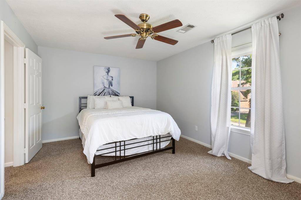 Secondary bedroom #2 is very spacious (17x11) and also features a walk-in closet.