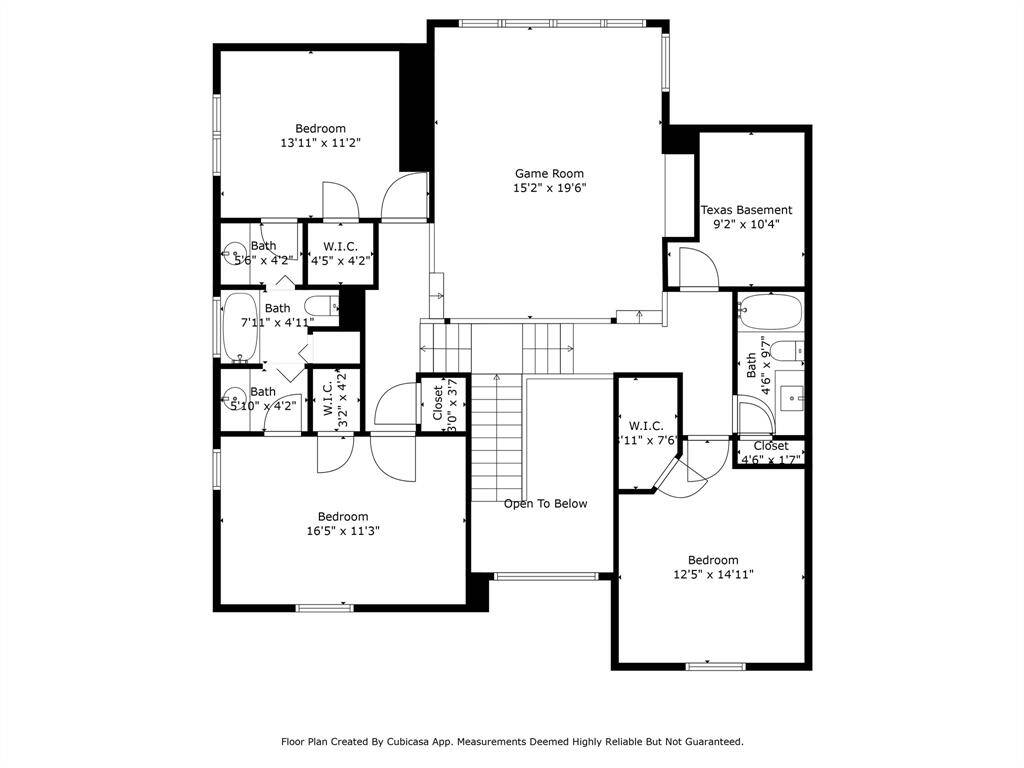Upper-Level Floorplan