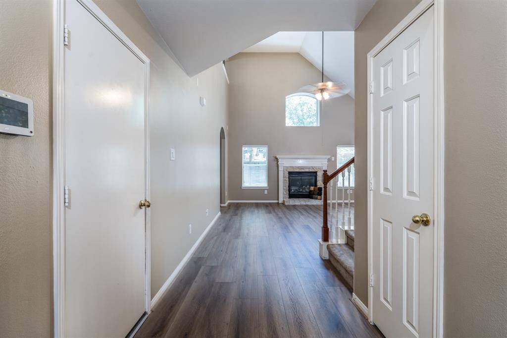 Nice entry, and notice the new floors!