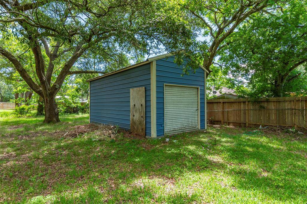 WORK SHOP OR STORAGE SHED