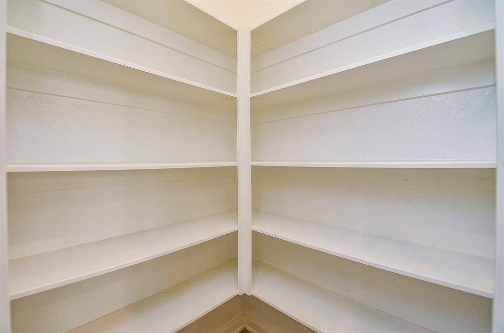 Large walk-in pantry