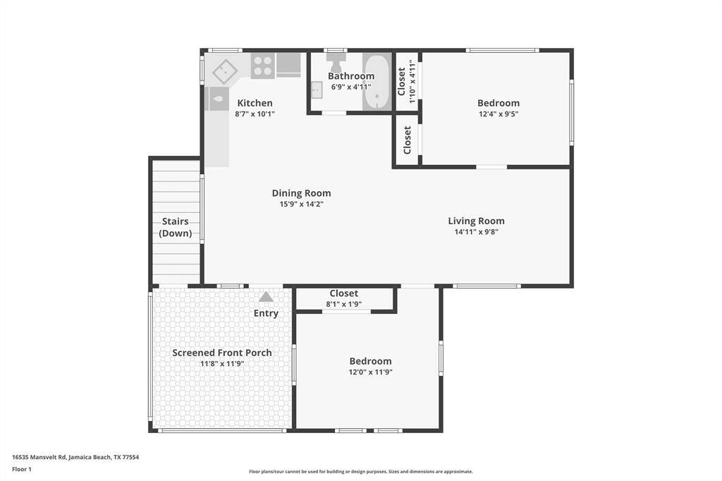 Second level floorpan