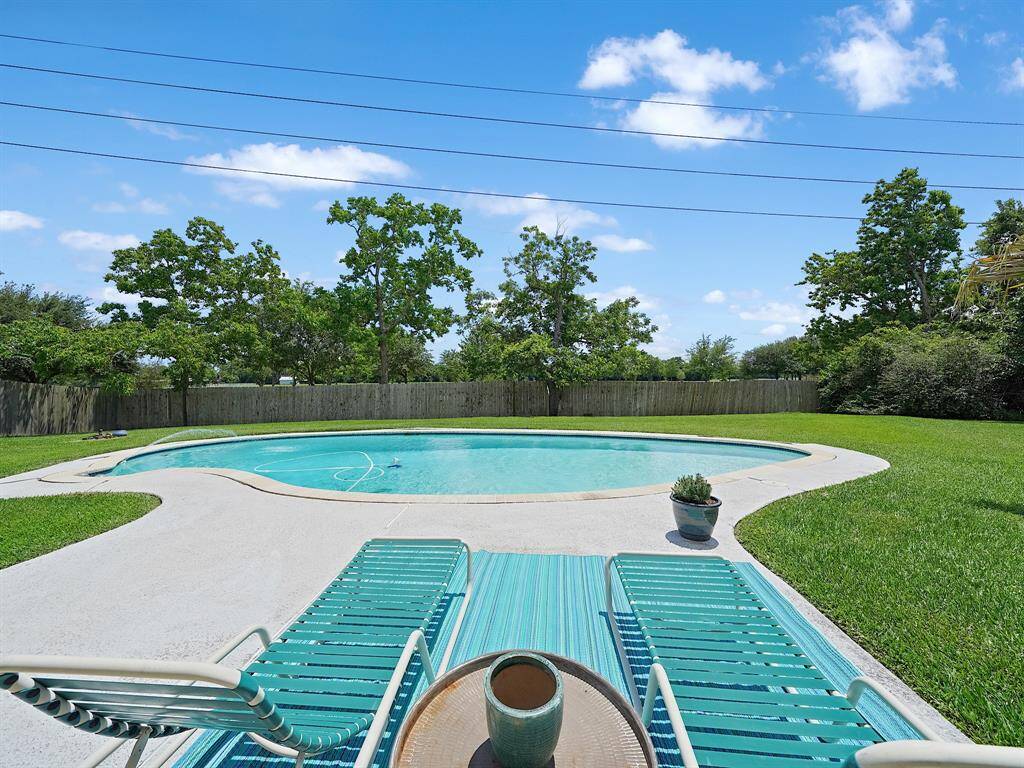 A true extension of the home, the pool area invites you to unwind and soak up the sun in style.
